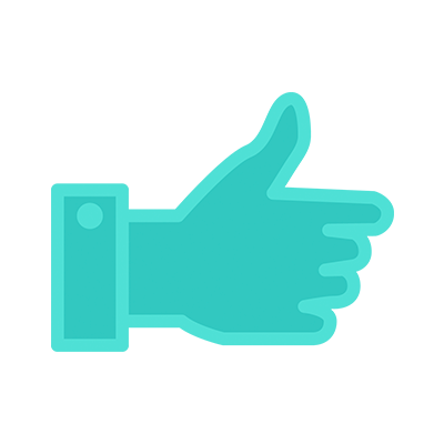 Icon thumbs up